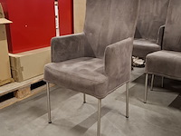 Ca. 24x eettafel stoelen, grijs skai - afbeelding 5 van  9