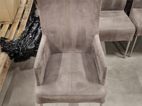 Ca. 24x eettafel stoelen, grijs skai - afbeelding 7 van  9
