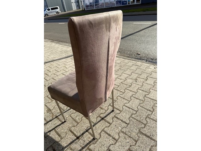 Ca. 24x eettafel stoelen, grijs skai - afbeelding 8 van  9