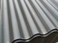 Ca. 24x golfplaat vezelcement, cemfort, zwart - afbeelding 1 van  3