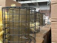 Ca. 24x hanglamp/lampenkap metaal crate & cargo - afbeelding 2 van  5