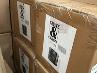 Ca. 24x hanglamp/lampenkap metaal crate & cargo - afbeelding 4 van  5