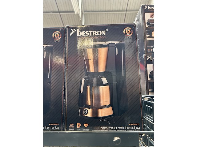 Ca. 24x koffiezetapparaat, bestron, acm1000co - afbeelding 4 van  4