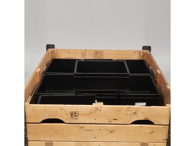 Ca. 24x kunststof transportkrat - afbeelding 2 van  6