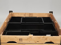 Ca. 24x kunststof transportkrat - afbeelding 2 van  6