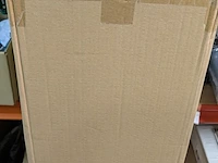 Ca. 24x luxe tochtstoppers, antraciet en lichtgrijs, 92 cm - afbeelding 2 van  2