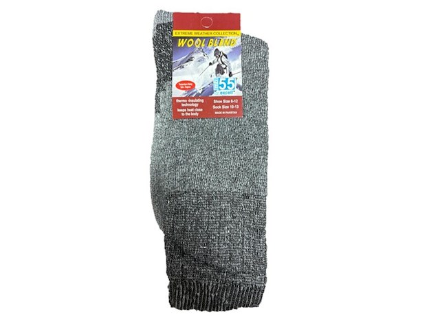 Ca. 24x paar hiking-sokken wool blend, maat 42-45 - afbeelding 1 van  1