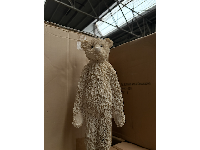 Ca. 24x polyester beer groot 46 cm - afbeelding 5 van  5