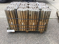 Ca. 24x rolborders 30 cm hoog, 250 cm lang, elephant, bruin, geïmpregneerd - afbeelding 1 van  2