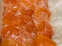 Ca. 24x seleniet hart wit / oranje - afbeelding 3 van  5