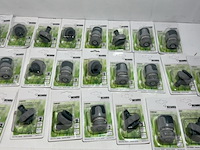 Ca. 24x snelkoppeling 1/2 inch en kraanstuk - 3/4 inch rehau, grijs - afbeelding 3 van  4