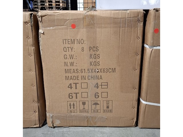 Ca. 24x speelboxen voor kinderen - grondbox - babybox, rood - afbeelding 6 van  6