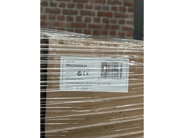 Ca. 24x tv wandbeugel 23-40" 82 mm kantelbaar sam creative, brada000014 - afbeelding 3 van  4