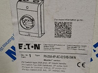 Ca. 24x werkschakelaar eaton, pv-25a-4p-ac-i2/svb-sw/n - afbeelding 4 van  4