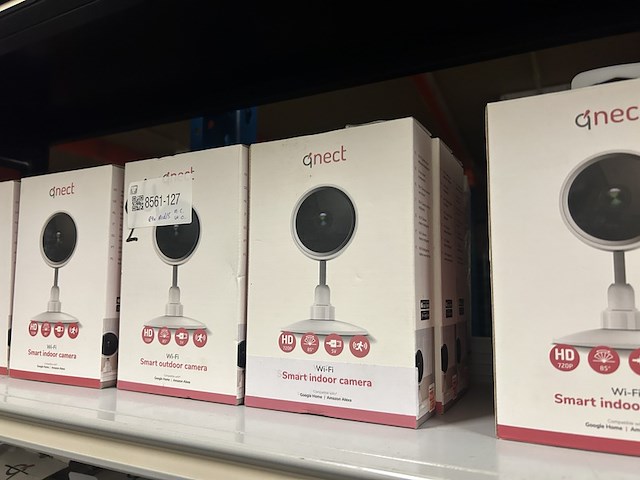Ca. 24x wi-fi smart indoor camera qnect - afbeelding 7 van  8