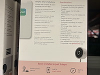 Ca. 24x wi-fi smart indoor camera qnect - afbeelding 8 van  8