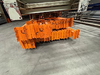 Ca. 25 meter magazijnstelling, oranje/crème - afbeelding 10 van  10