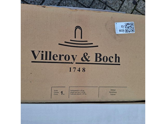 Ca. 25 pak a 6 stuks wandtegel villeroy en boch, metalyn, pearl beige mat - afbeelding 4 van  6