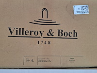 Ca. 25 pak a 6 stuks wandtegel villeroy en boch, metalyn, pearl beige mat - afbeelding 4 van  6