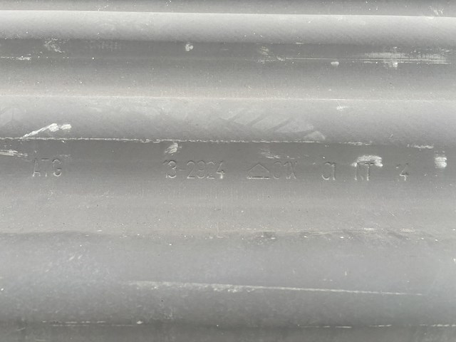 Ca. 2.500 m² nt-markering asbestvrije vezelcement golfplaten / dakplaten, donkergrijs - afbeelding 2 van  5