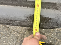 Ca. 2.500 m² nt-markering asbestvrije vezelcement golfplaten / dakplaten, donkergrijs - afbeelding 4 van  5