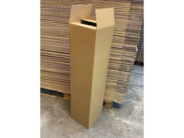 Ca. 250x kokerdozen, bruin, 25x25x105cm - afbeelding 2 van  4