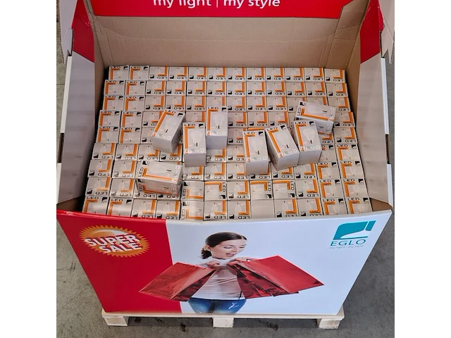 Ca. 250x lichtbron, eglo, e27 | 2700k | 806 lumen, warm wit - afbeelding 5 van  5