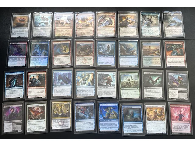 Ca. 250x speciale glimmende (foil) magic the gathering kaarten - afbeelding 3 van  16