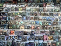 Ca. 250x speciale glimmende (foil) magic the gathering kaarten