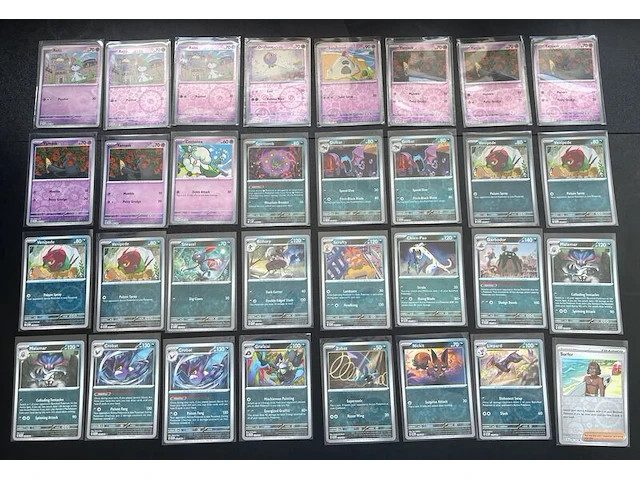 Ca. 250x speciale reverse holo pokémon-kaarten - afbeelding 5 van  15