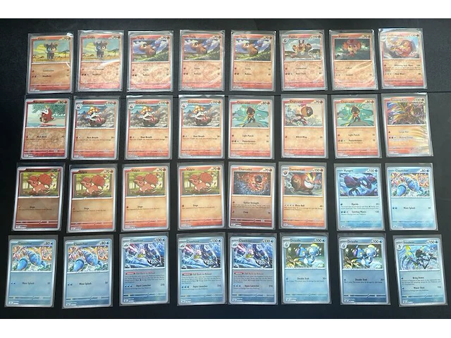Ca. 250x speciale reverse holo pokémon-kaarten - afbeelding 1 van  15
