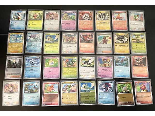 Ca. 250x speciale reverse holo rare pokémon-kaarten - afbeelding 9 van  10