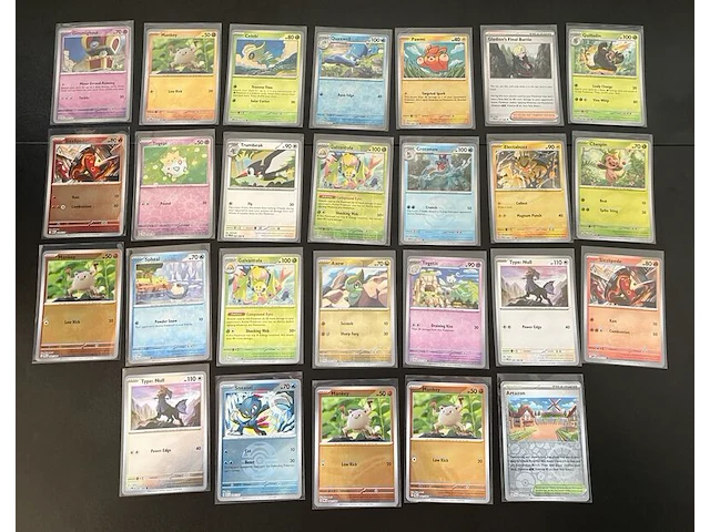 Ca. 250x speciale reverse holo rare pokémon-kaarten - afbeelding 10 van  10