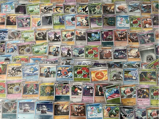 Ca. 250x speciale reverse holo rare pokémon-kaarten - afbeelding 7 van  10