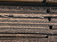 Ca. 250x stuks lange verzenddozen dubbelgolf, bruin - afbeelding 3 van  4