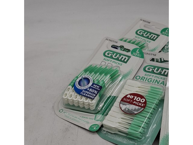 Ca. 250x tandenstoker, sunstar gum, o.a. soft-picks pro - afbeelding 2 van  5