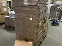 Ca. 250x verzenddozen 44x30x34cm dubbelgolf, bruin - afbeelding 1 van  4