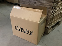 Ca. 250x verzenddozen 44x30x34cm dubbelgolf, bruin - afbeelding 3 van  4