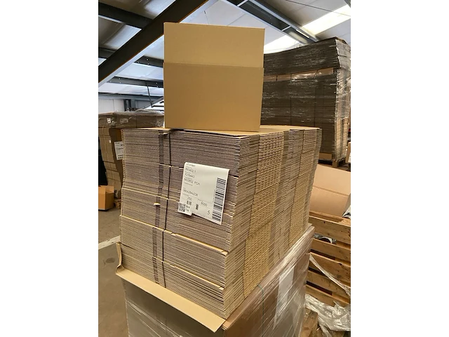 Ca. 250x verzenddozen, bruin, 53x38x23cm - afbeelding 1 van  4