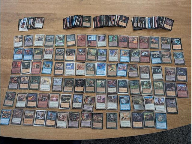 Ca. 250x vintage magic the gathering kaarten, mtg - afbeelding 1 van  6