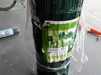 Ca. 25mtr tuingaas geplastificeerd rechthoekig, greenway, groen