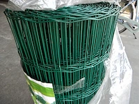 Ca. 25mtr tuingaas geplastificeerd rechthoekig, greenway, groen - afbeelding 3 van  4