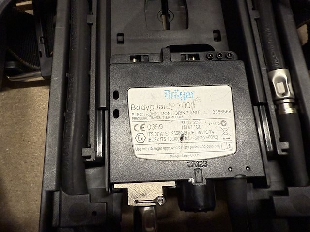Ca. 25x ademluchttoestel, dräger, pss 7000 bodyguard - afbeelding 3 van  19