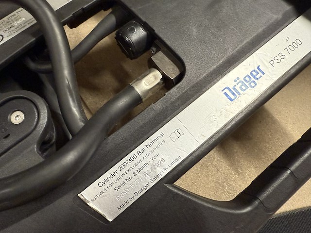 Ca. 25x ademluchttoestel, dräger, pss 7000 bodyguard - afbeelding 14 van  19