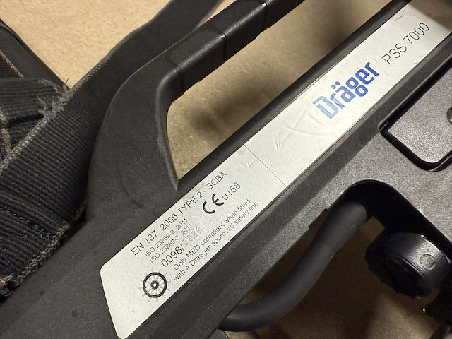 Ca. 25x ademluchttoestel, dräger, pss 7000 bodyguard - afbeelding 15 van  19