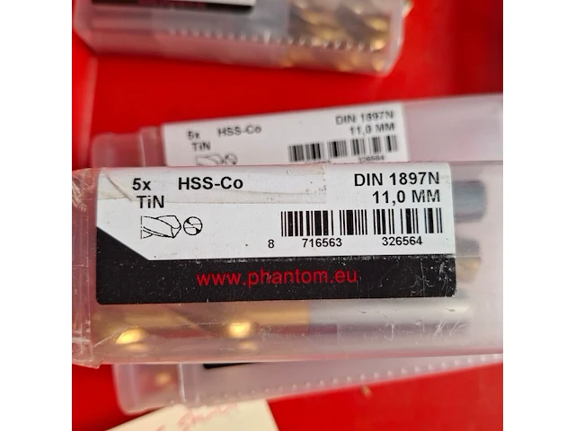 Ca. 25x diverse spiraalboren phanton - afbeelding 3 van  4