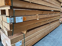 Ca. 25x douglas balken fijnbezaagd, 150x150mm, lengte 500cm - afbeelding 4 van  4