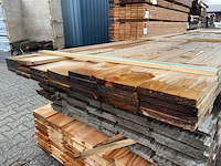 Ca. 25x douglas planken geschaafd, 18x145mm, lengte 400cm - afbeelding 3 van  3