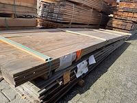 Ca. 25x douglas planken geschaafd, 18x145mm, lengte 400cm - afbeelding 2 van  3