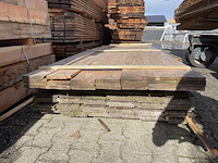 Ca. 25x douglas planken geschaafd, 18x145mm, lengte 400cm - afbeelding 3 van  3